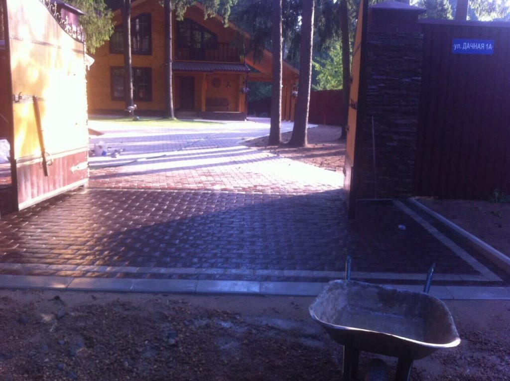 Тротуарная плитка в Солнечногорске от производителя